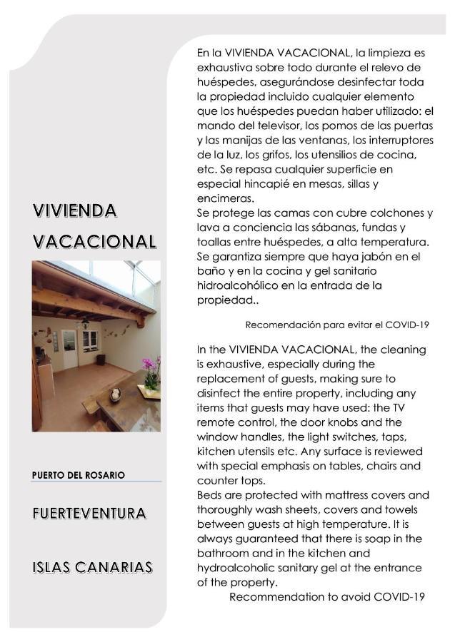 Vivienda Vacacional Puerto del Rosario  Extérieur photo